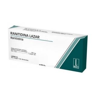 RANITIDINA LAZAR 150 MG 30 COMP