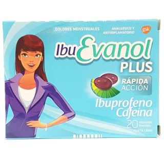 IBUEVANOL RAPIDA ACCION 20 CAPS BLANDAS