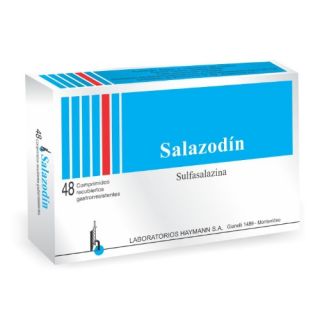 SALAZODIN 500 MG 48 COMP