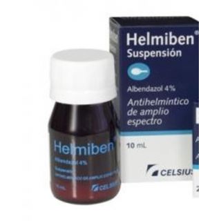 HELMIBEN SUSPENSION 10ML