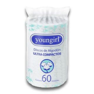 YOUNGIRL DISCOS DE ALGODON 60 UND