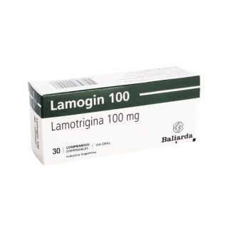 LAMOGIN 100 MG 30 COMP