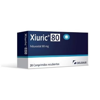 XIURIC 80MG 20 COMP