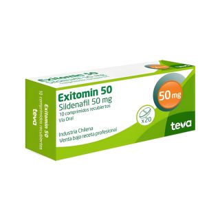 EXITOMIN 50 MG 10 COMP