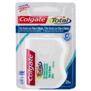 COLGATE HILO DENTAL TOTAL FLUO & MENTA 25 MT