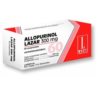 ALLOPURINOL LAZAR 300 30 COMP