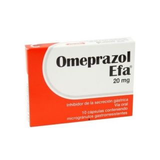 OMEPRAZOL EFA 20 MG 10 COMP