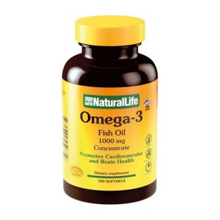 Omega 3 Natural Life 1000mg x 100cáps.