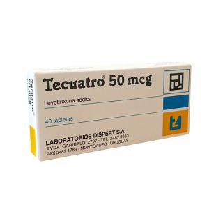 TECUATRO 50 MG 40 COMP