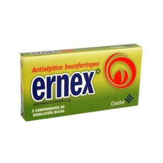 ERNEX 3 MG 5 COMPRIMIDOS