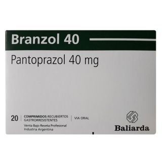 BRANZOL 40 MG 20 COMP