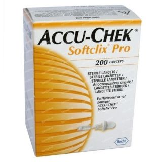 ACCU CHEK SAFE T PRO PLUS LANCETAS 200 U