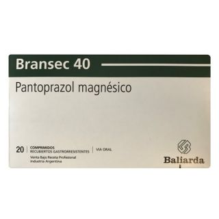 BRANSEC 40 MG 20 COMP