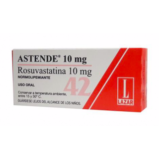 ASTENDE 10 MG 42 COMP