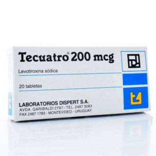 TECUATRO 200 MG 20 COMP