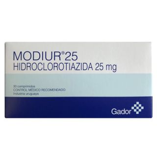 MODIUR 25 MG 30 COMP