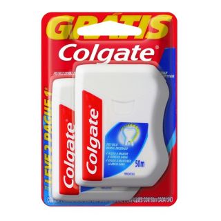 COLGATE HILO DENTAL NYLON 50 MT 2X1