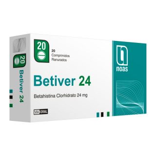 BETIVER 24MG 20 COMP