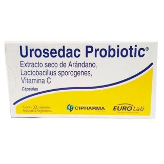 UROSEDAC PROBIOTIC 32 CAPS