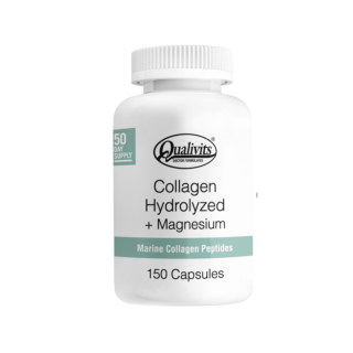 COLÁGENO + MAGNESIO QUALIVITS 400MG/100MG X 150 CÁPSULAS