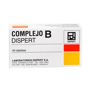 COMPLEJO B DISPERT 40 TAB