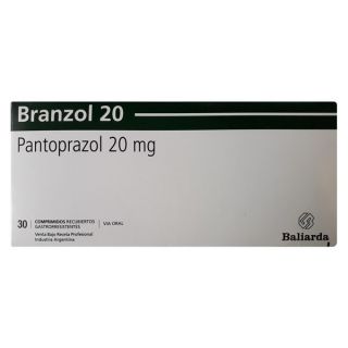 BRANZOL 20 MG 30 COMP