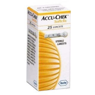 ACCU CHEK SOFTCLIX  25 LANCETAS