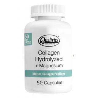 COLÁGENO + MAGNESIO QUALIVITS 400MG/100MG X 60 CÁPSULAS