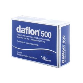 DAFLON 500 MG 30 COMP