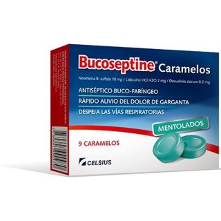 BUCOSEPTINE 9 CARAMELOS