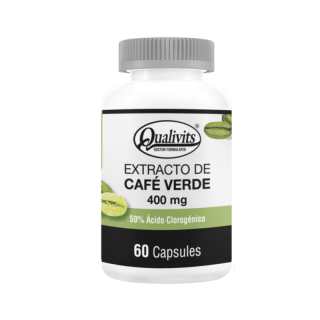 CAFÉ VERDE 400 MG QUALIVITS X 60 CAPS