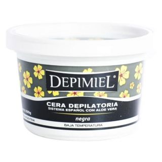 DEPIMIEL CERA SIST/ESPANOL PERLAS NEGRA 200 GR