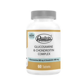 GLUCOSAMINE & CHONDROITIN COMPLEX QUALIVITS X 60 TABS