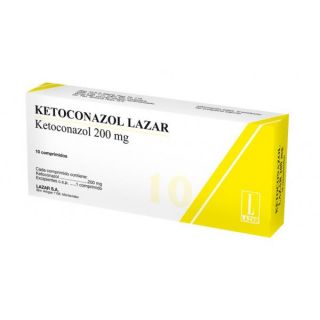 KETOCONAZOL LAZAR 200 MG 10 COMP