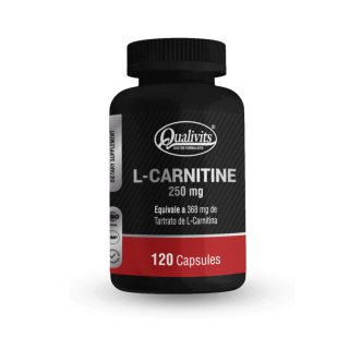 L CARNITINE 250 MG QUALIVITS X 120 TABS