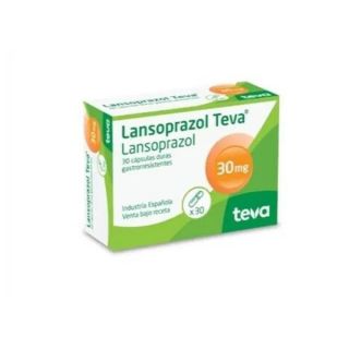 LANSOPRAZOL TEVA 30 CAPS