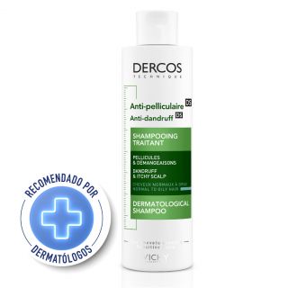 VICHY DERCOS SHAMPOO ANTICASPA | CABELLOS GRASOS 200ML