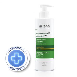 VICHY DERCOS SHAMPOO ANTICASPA | CABELLOS SECOS 390ML