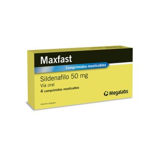 MAXFAST 50 MG 4 COMP