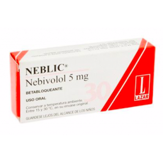 NEBLIC 5 MG 30 COMP