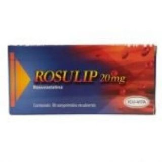 ROSULIP 20 MG 30 COMP