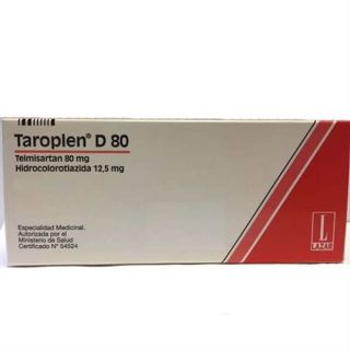 TAROPLEN D 80 MG 28 COMP