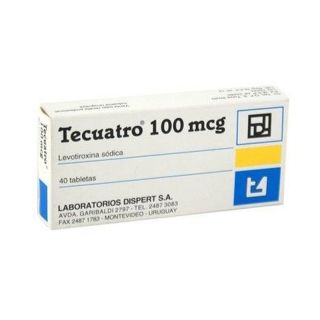 TECUATRO 100 MCG 40 COMP.