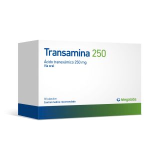 TRANSAMINA 250 MG 30 CAPS