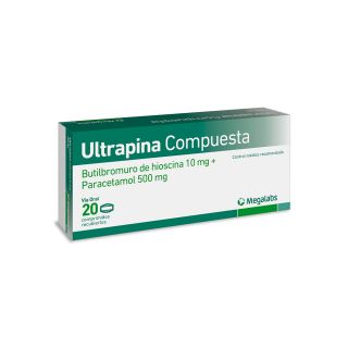 ULTRAPINA COMPUESTA 10 MG 20 COMP