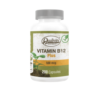 VITAMINA B12 PLUS QUALIVITS 500MCG X 200 CAPS