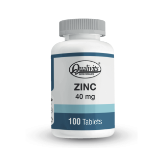 ZINC QUALIVITS 40MG X 100 TABS