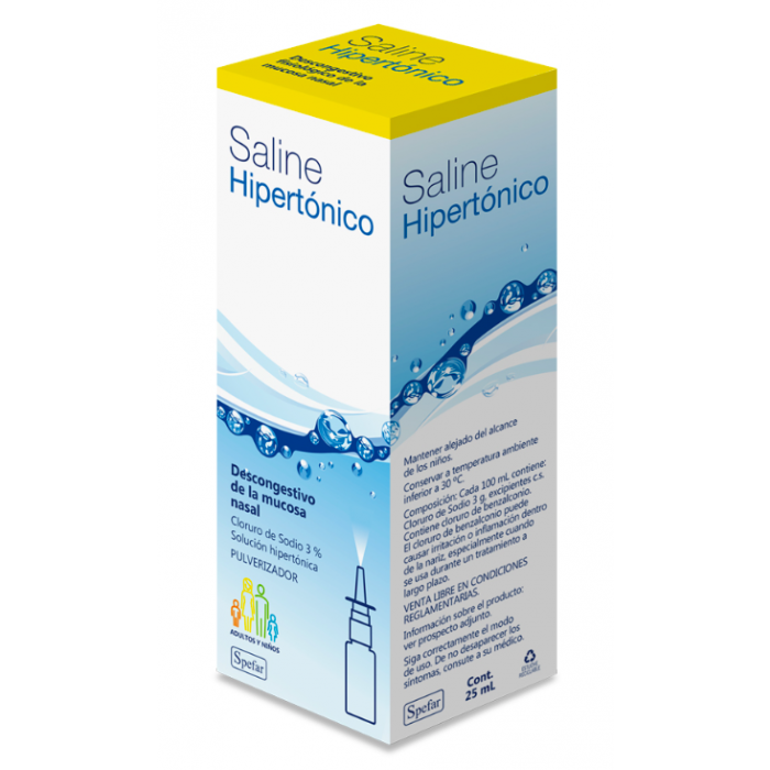 HIPERTONICO SALINO 7.5% 75 mg/ml. 10 x 500 ML.Sol. iv (AV) - Rafael del  campo